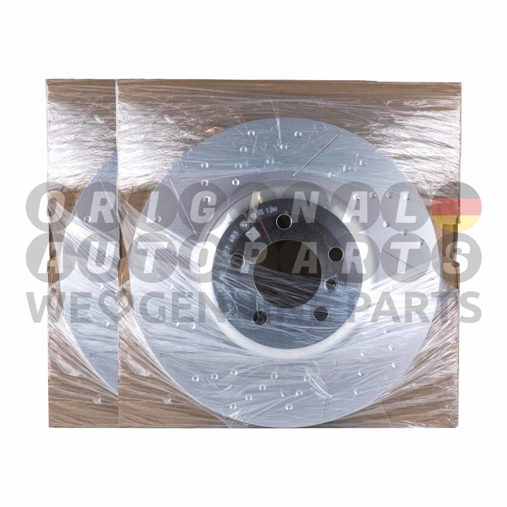original set de disques de frein BMW M Performance avant gauche et droit 370x30mm 34106797603
