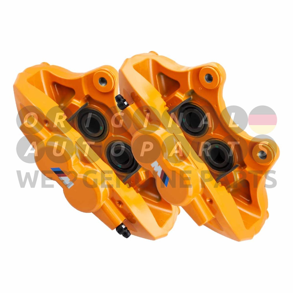 original set d'étriers de frein BMW M Performance avant 4 pistons orange 34106875655 34106875656
